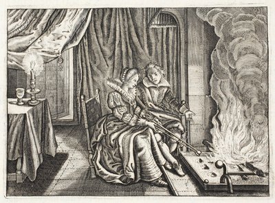 想一想，来自Johannes de Brune（1589-1658）的&39;Zinne工作的Emblemata&39;，Jan Jacobs Schipper，阿姆斯特丹，1661 作者 阿德里亚恩·彼得森·范德文纳